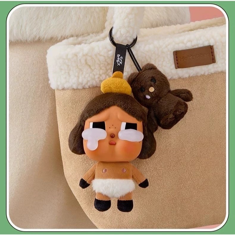 ของแท้ POP MART Crybaby น้ําตามอนสเตอร์ ไวนิล น้ําตา โรงงานร้องไห้อีกครั้ง ของเล่นศิลปะอย่างเป็นทางการ