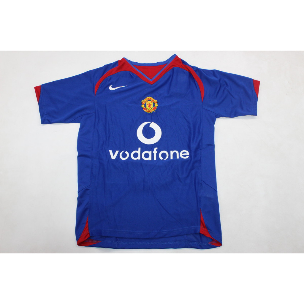 Mu 04 05 06 home Away 3rd MAN UTD เสื้อฟุตบอลย้อนยุคฟุตบอล RONALDO