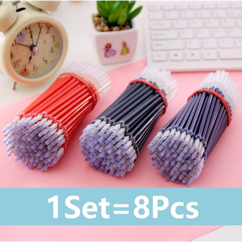 GEL INK REFILL 1 ชุด 8 ชิ้น / GEL PEN INK REFILL