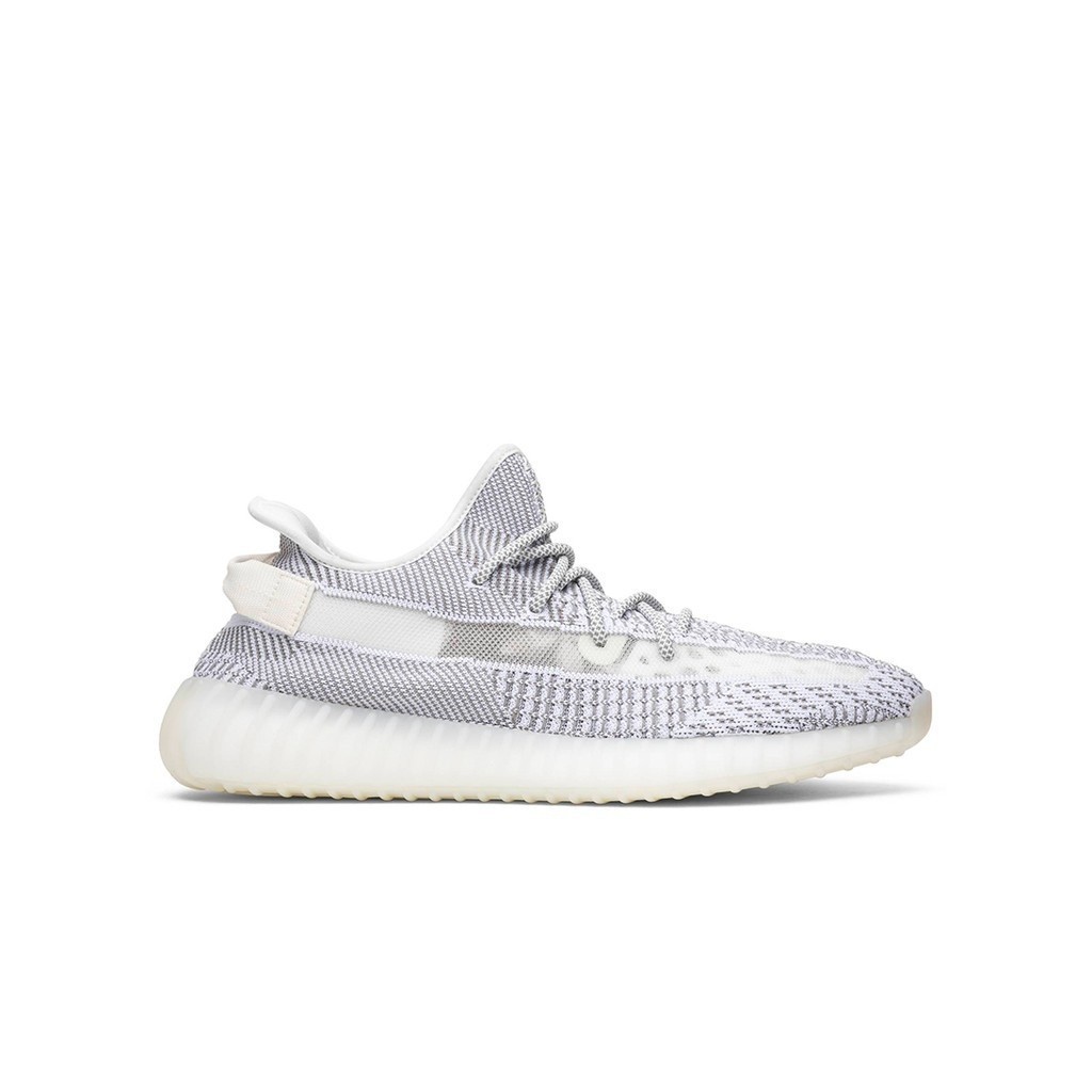 2024 รองเท้าผ้าใบ รองเท้า Adidas Yeezy Boost 350 V2 สีขาวไม่สะท้อนแสงแท้