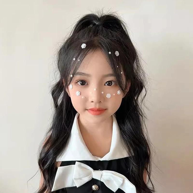 COD-ในไทย💖สติกเกอร์เพชร DIY รูปผีเสื้อดอกไม้3D คริสตัลออโรร่าสีสันสดใส ตกแต่งใบหน้า สำหรับผู้หญิง เครื่องประดับแฟชั่น-Kr thumbnail 9