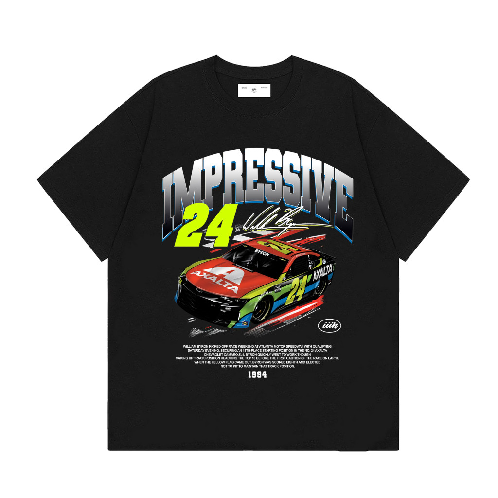 iiih T-Shirt Axalta Nascar Black Tees tee