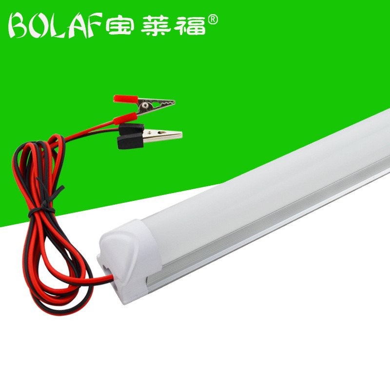 Dc12v24v36v หลอดไฟ LED litting litting t5t8หลอดรวมหลอดไฟฟลูออเรสเซนต์แรงดันต่ำ12V