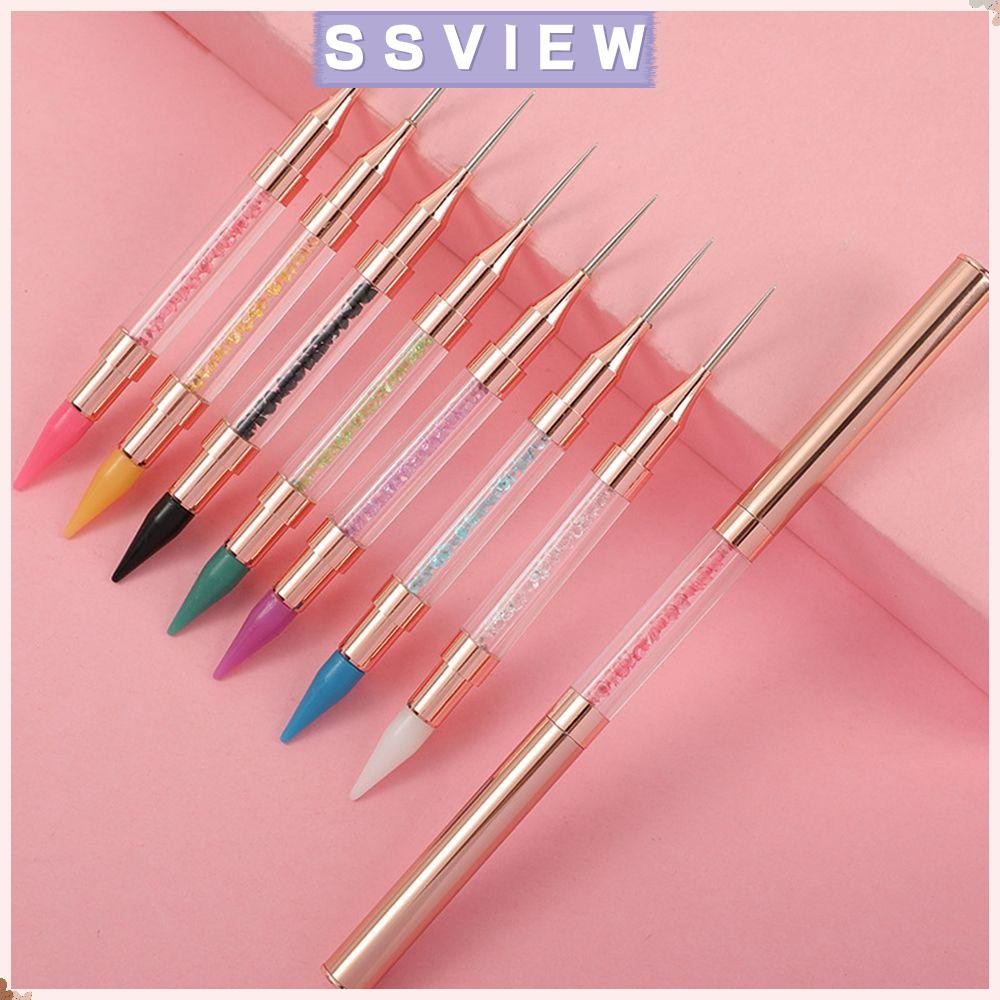 Stillsaview Point Drill Crayons อะคริลิค Double Head Self-Adhesive Stippling ปากกา