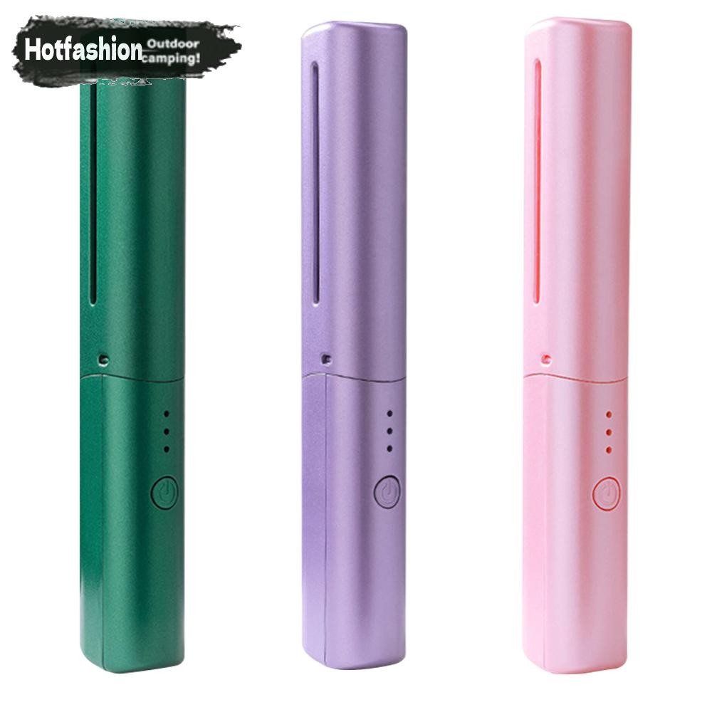 เครื่องหนีบผมหวีร้อนป้องกันน้ําร้อนลวกแบบชาร์จ USB สําหรับการเดินทางในบ้านสําหรับผู้หญิง