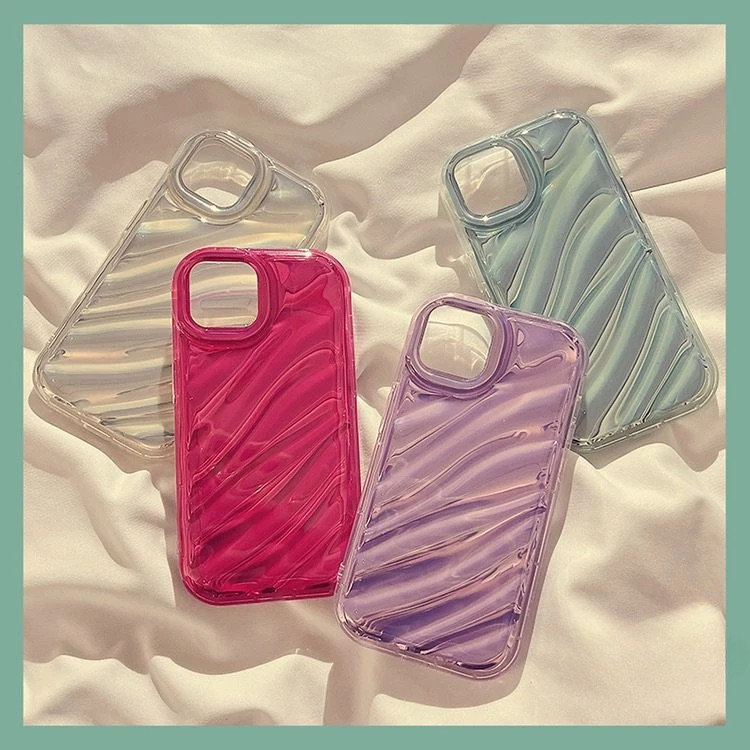 เคสโทรศัพท์มือถือนิ่ม ลายลูกฟูก 3D เรียบง่าย หรูหรา สําหรับ for iPhone 16 11 15 13 14 12 Pro MAX XS 