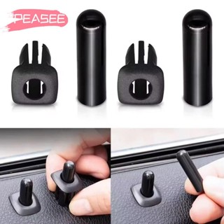 [PEASEE] หมุดสลักประตูรถ, ปุ่มล็อคประตูพลาสติก ABS, สกรูหมุด…