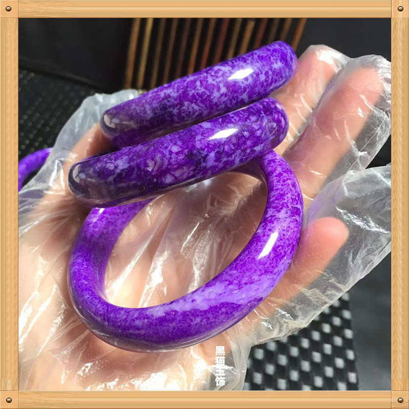 Jade Jade Bracelet สร้อยข้อมือหยก Shu Julai ขายได้เหมาะสำหรับการถ่ายทอดสดงานฝีมือหยก1121