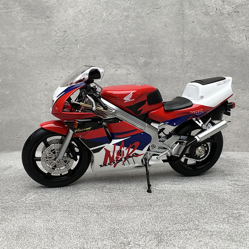 ใหม่ของแท้1/12 LCD ฮอนด้า nsr250r SP รถจักรยานยนต์แข่งโลหะผสมรุ่นเครื่องประดับ