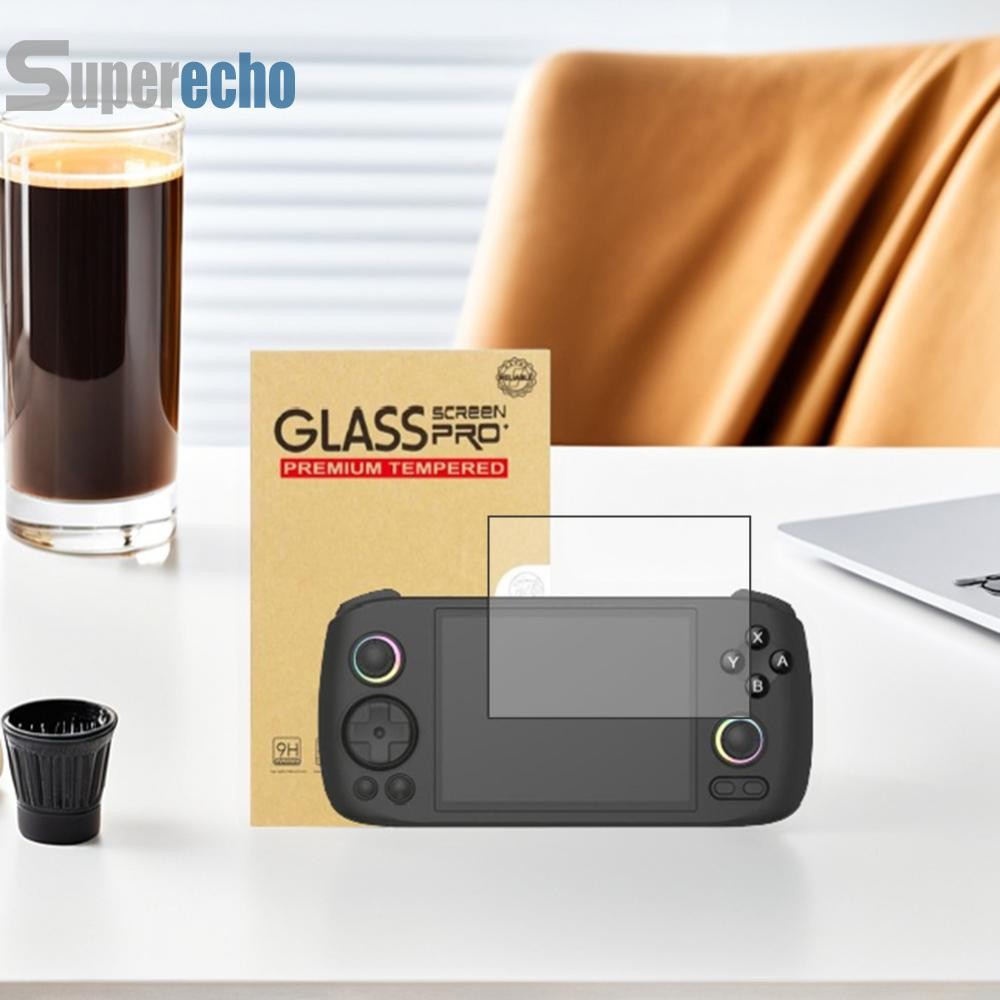 สําหรับ Anbernic RG406H ฟิล์มกระจกนิรภัย Anti-Scratch 9H กระจกนิรภัยป้องกันฟิล์ม Ultra-Clear เกมคอนโซลอุปกรณ์เสริม [superecho.th]