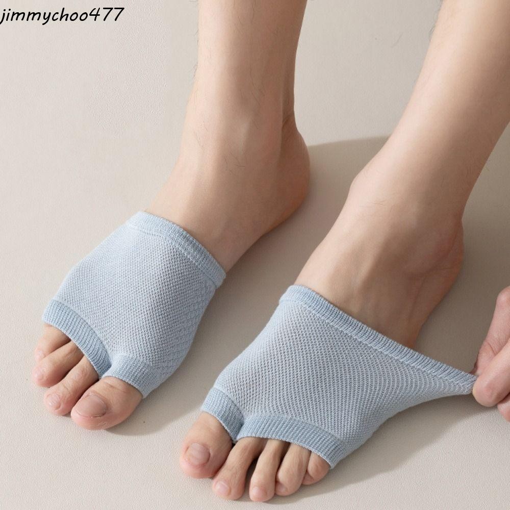 JIMMYCHOO Forefoot Socks, Elastic Soft Half Feet Socks, Soft Invisible Boat Socks Cotton Hosiery Toe