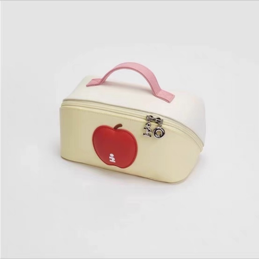 [สต๊อกพร้อม]100% Tagi.สินค้าใหม่<i>apple Puff Cute Waterproof Portable Storage Bag</i>