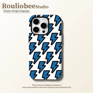 เคสโทรศัพท์สี Graffiti Flash 2-in-1 เข้ากันได้กับ iPhone 15 Pro Max, Apple 16 14 Plus 11/12/13 Pro Max, ฝาครอบป้องกันป้องกันการกระแทกใหม่