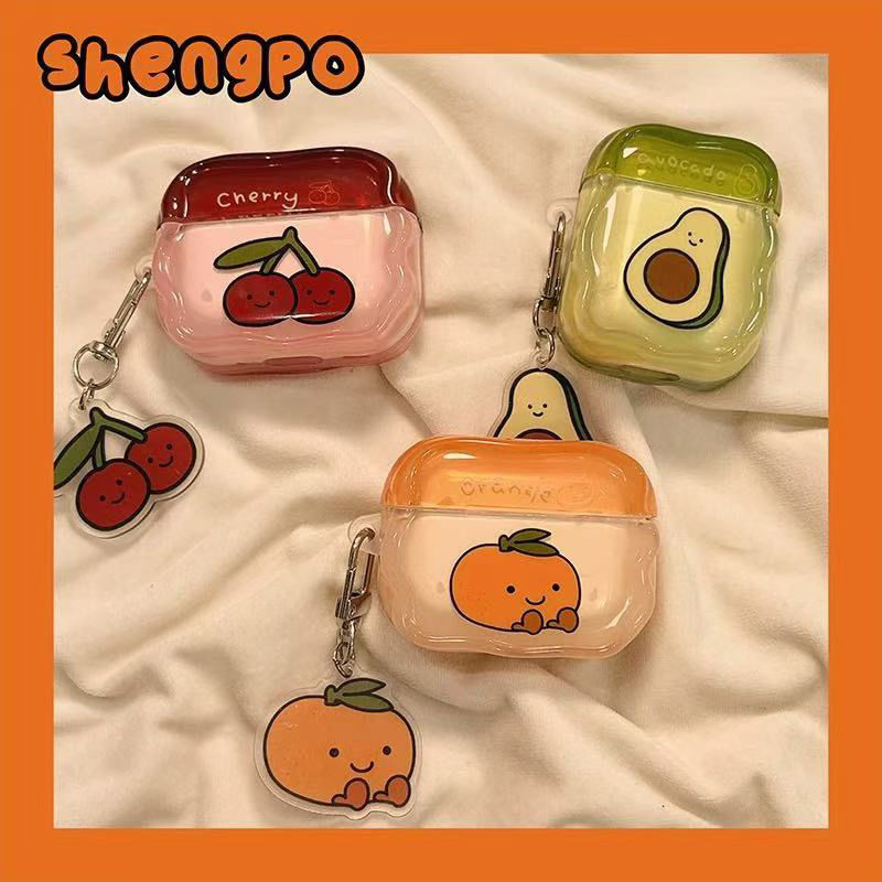 Ins Fun Avocado เหมาะสําหรับ Lenovo lp40pro เคสหูฟังไร้สาย Lenovo LP40 เคสป้องกันบลูทูธ