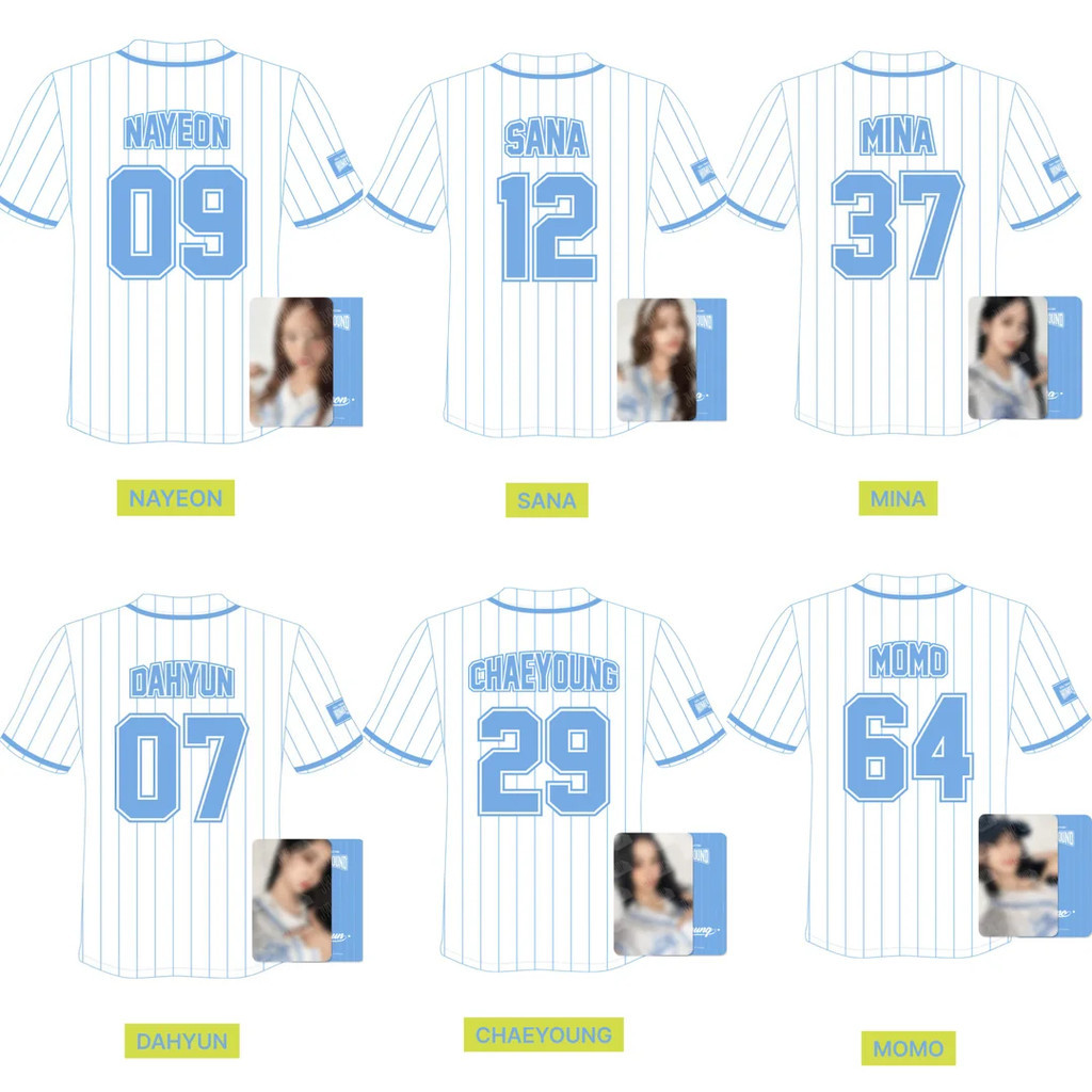 ️ TWICE JERSEY- เสื้อยืด 9th Anniversary HOME 9ROUND