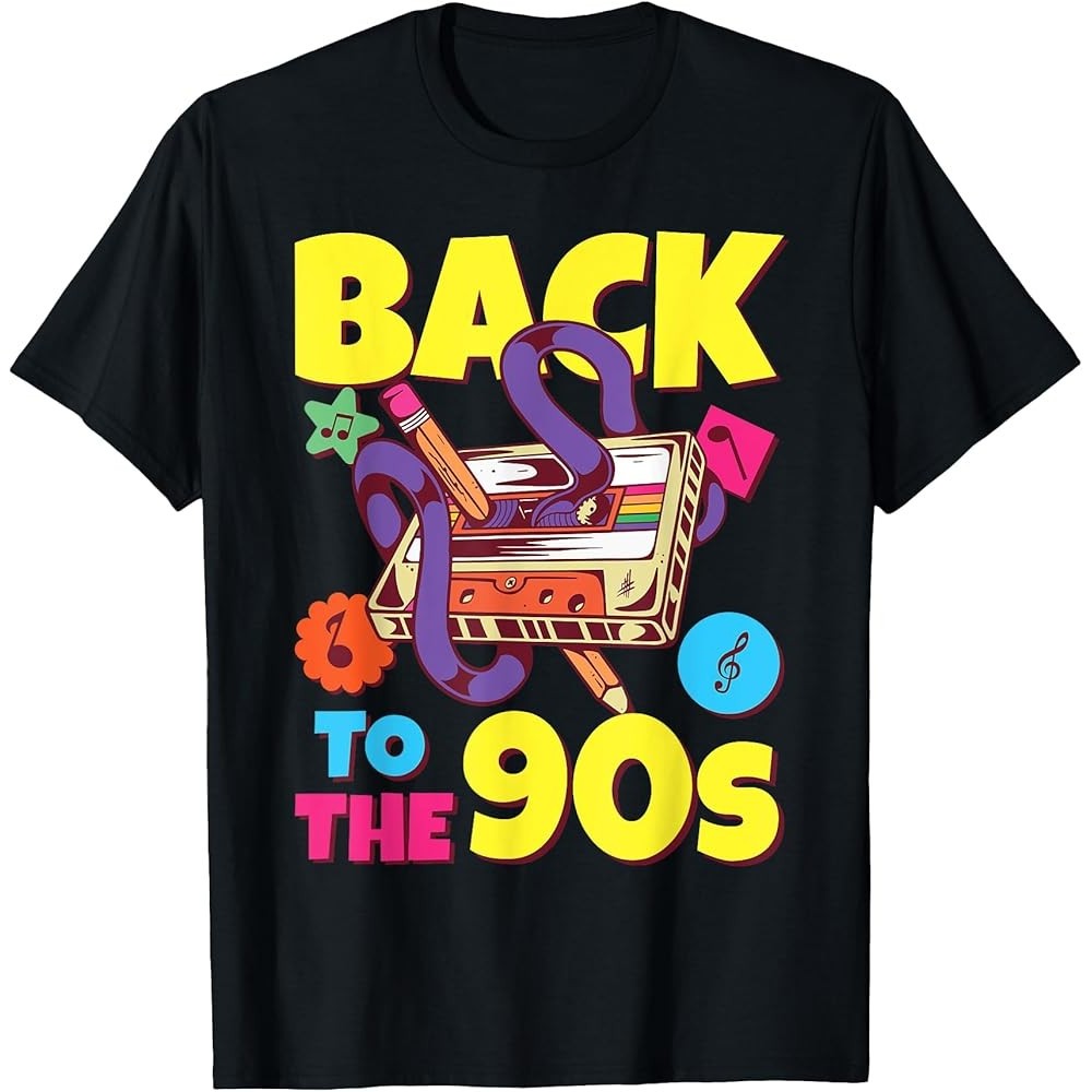 90S Party Outfit เสื้อยืดผู้ชายเครื่องแต่งกาย 90S
