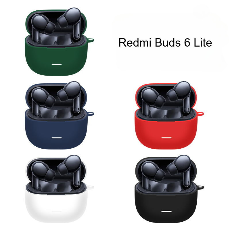เคสสําหรับ Redmi Buds 6Lite, เคสหูฟังซิลิโคนเหลวสําหรับ Redmi Buds6Lite