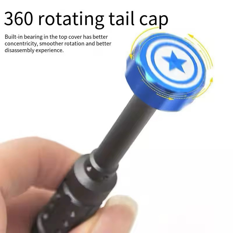 ชุดไขควงแม่เหล็กแบบเปิด YB TE-673ความแม่นยำสูง อลูมิเนียมอัลลอยด์ชุดอุปกรณ์ทำมือสำหรับซ่อมโทรศัพท์มื