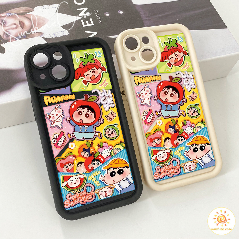 พร้อมส่ง เคสXIAOMI ลายการ์ตูนชินจัง เคสใช้กับRedmiNOTE10/11/12/13 A1 A2 10/11/12/13PRO 9A 9T 10/12/13C 11LITE กันกระแทก