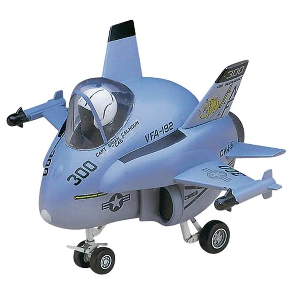 Hasegawa Egg Plane U.S. Navy F/A-18 Hornet Non-Scale Plastic Model TH4