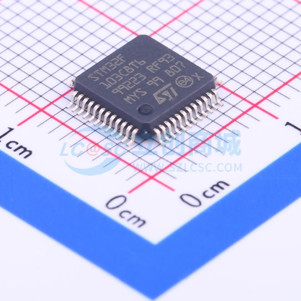 แท้ แท้   STM32F103C8T6   ST (สเตอริค เซมิคอนดักเตอร์)   LQFP