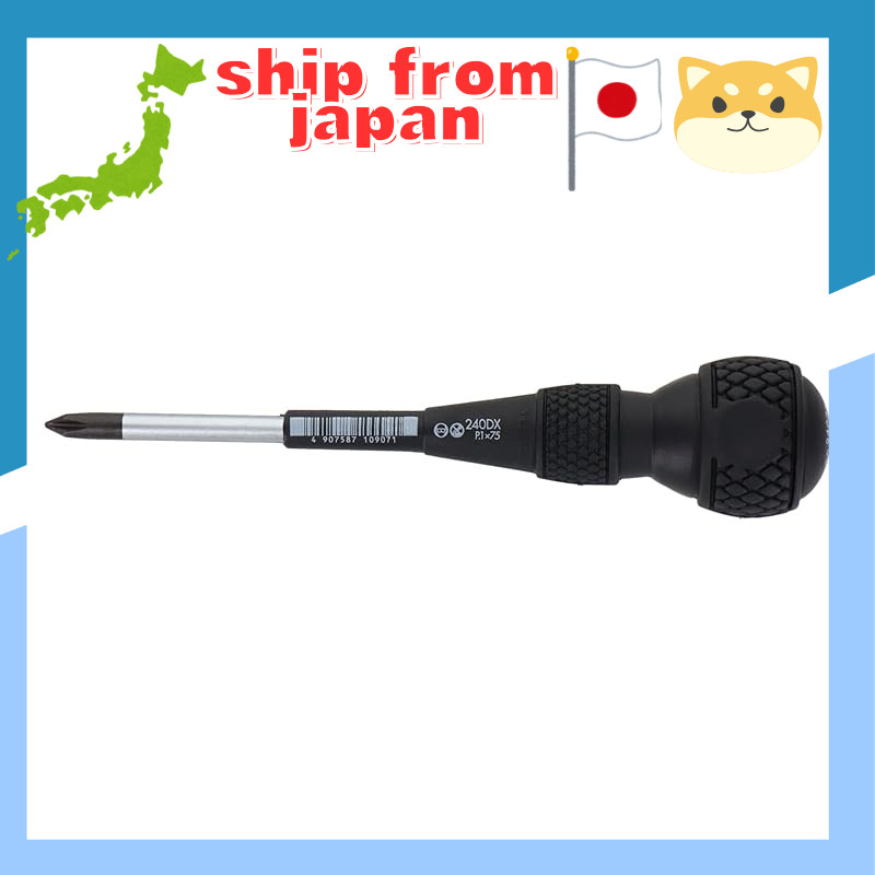 VESSEL Ball Grip Screwdriver + Size Variation B-240DX