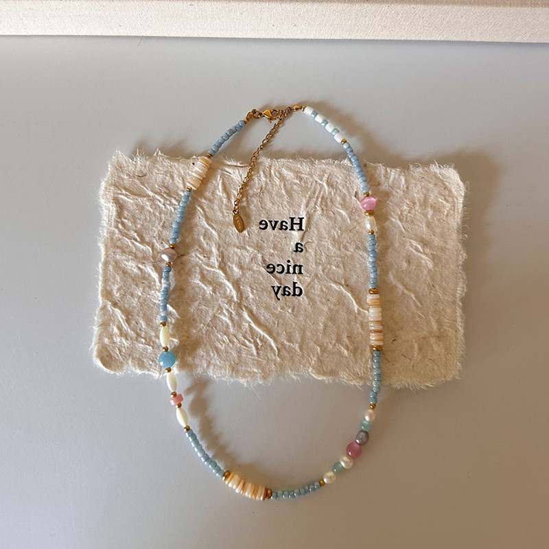 ใหม่สไตล์อเนกประสงค์ระดับไฮเอนด์หวานและการออกแบบเฉพาะของผู้หญิงไหปลาร้าโซ่สร้อยคอยาว - รูปที่ 3