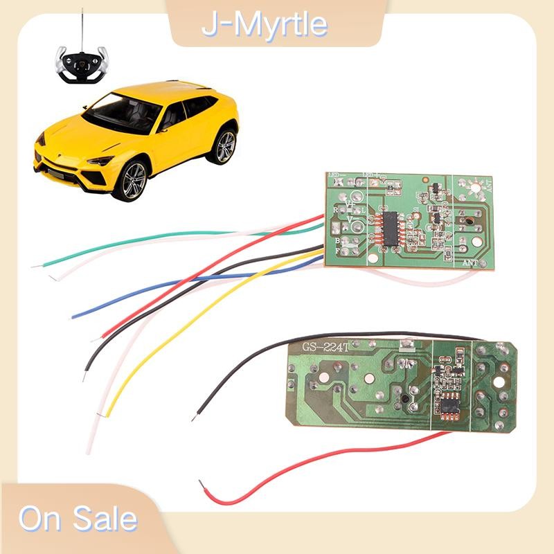 J-Myrtle 1 ชุดแผงวงจร 40M 4CH PCB รับโมดูลคอนโทรลเลอร์สําหรับ RC รถอุปกรณ์เสริม DIY RC เครื่องบินรีโมทคอนโทรล