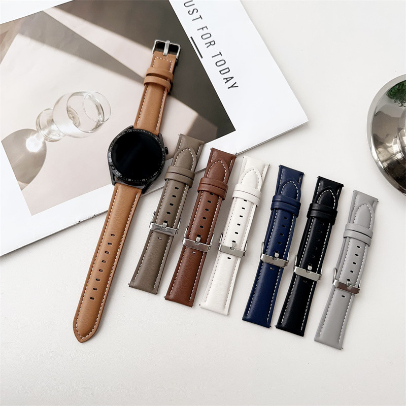 สําหรับ Mibro Lite 3 Pro Strap สายหนัง Quick Release Replacement สายนาฬิกา