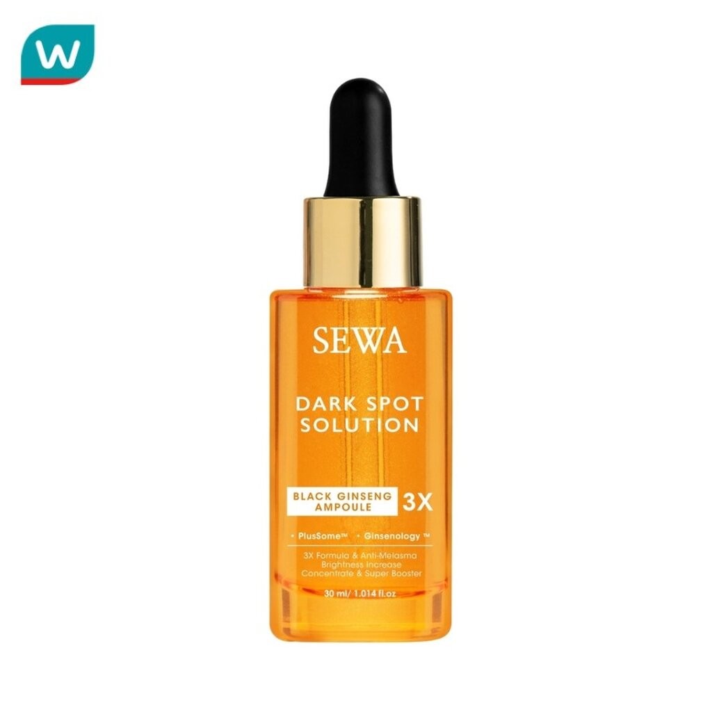 Sewa เซวา ดาร์ก สปอต โชลูชั่น แบล็คจินเส็ง แอมพลู 3เอ็กซ์ 30 มล.