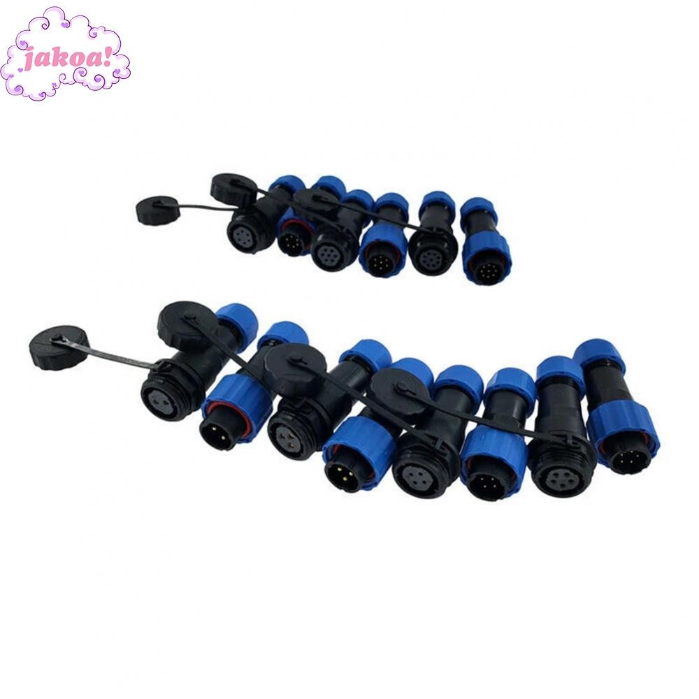 Sp16 IP68 กันน้ํา 2,3,4,5,6,7,9 Pin Plug และ Socket/Inline Connector Aviation