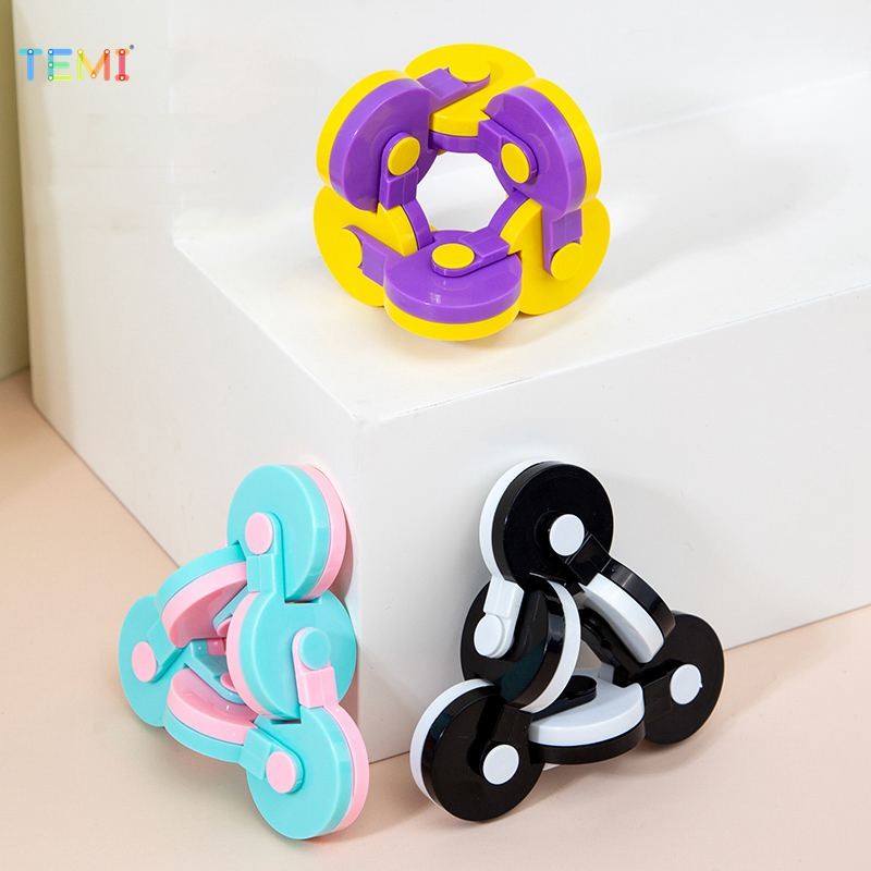 Temi ห่วงของเล่นบิดและเลี้ยวเพื่อผ่อนคลาย, ของเล่นเด็กออกกําลังกายนิ้ว
