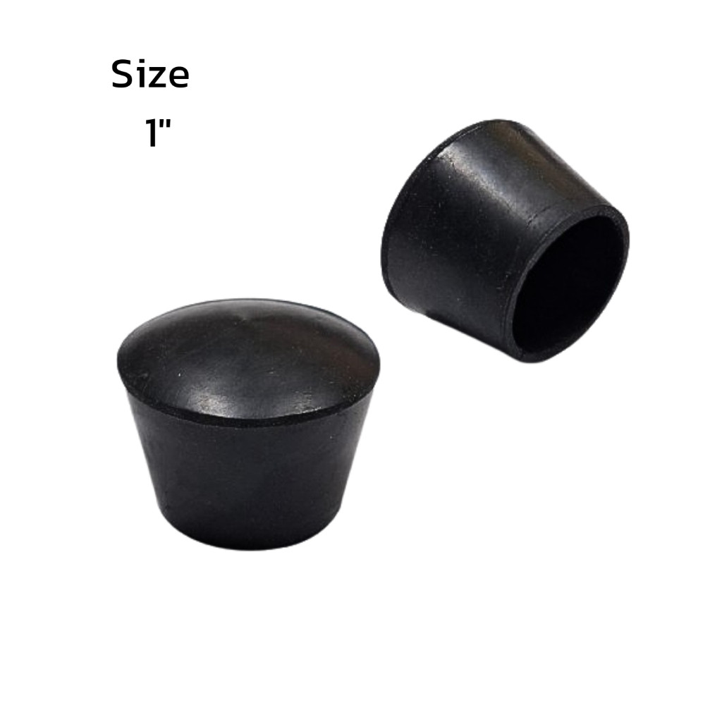 ยางรองขาโต๊ะ แบบทรงกลม สวมนอก (10 ไซส์) ยางรองขาเก้าอี้ ยางรองขาเหล็กฉาก ยางรองขาเปล - รูปที่ 5