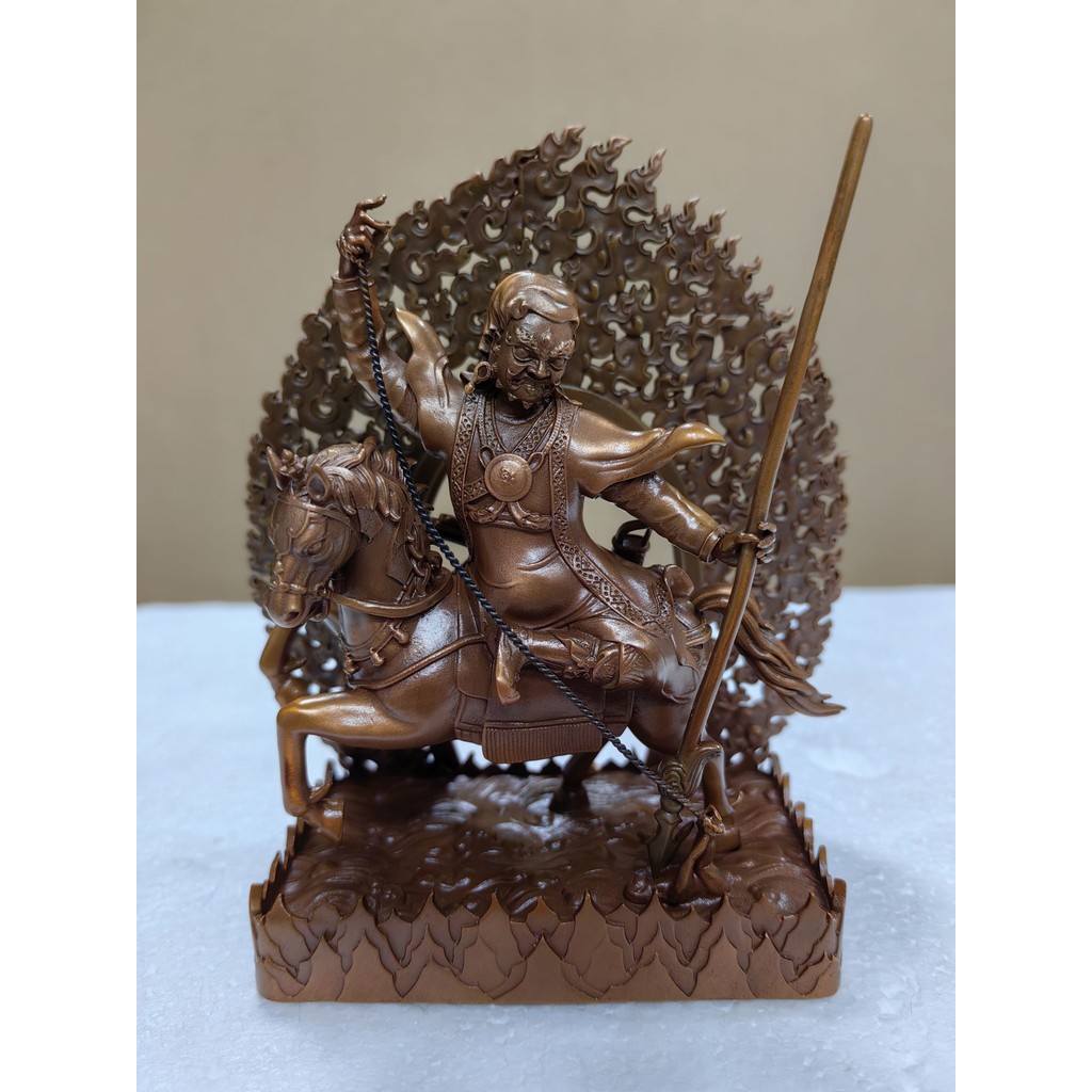 สีม่วงma Dharma Protectorสีม่วงMa Dharma Protector Zimma Dharma Protector 12 ซม.ทองแดงสีแดงNyingmaรู