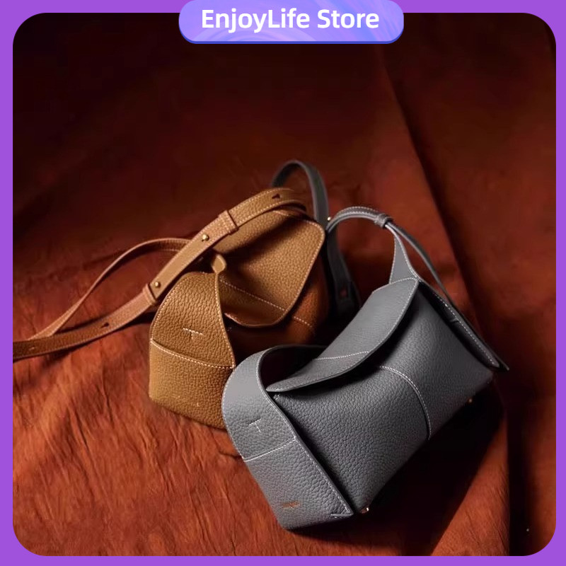 Songmont Yamashita Has Loose Hanging Ear Series mini Roof Fashion All-Match Commuter Portable Cross-Body hobo