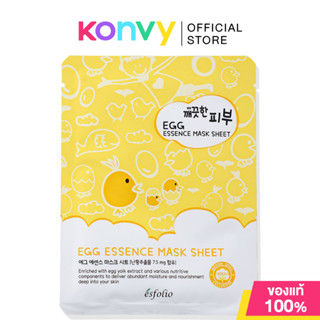 Esfolio Pure Skin Essence Mask Sheet 25ml แผ่นมาสก์หน้า.