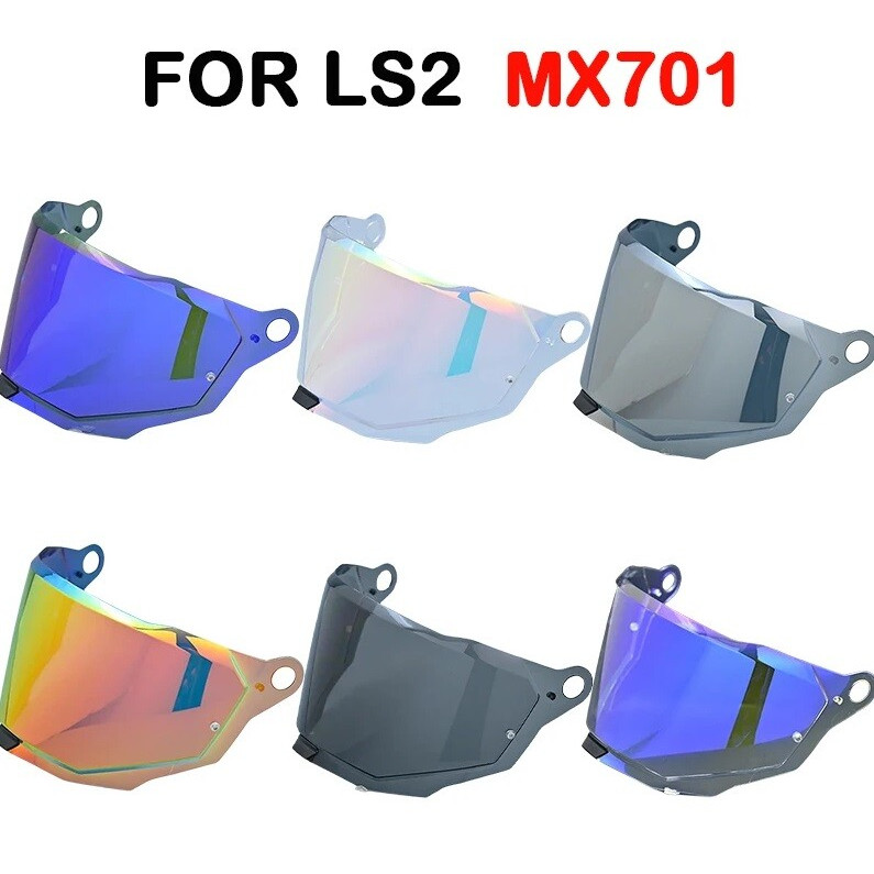 ReadyStock หมวกกันน็อครถจักรยานยนต์เลนส์visorสําหรับls2 MX701 EXPLORER C Uv Face Shieldเปลี่ยน