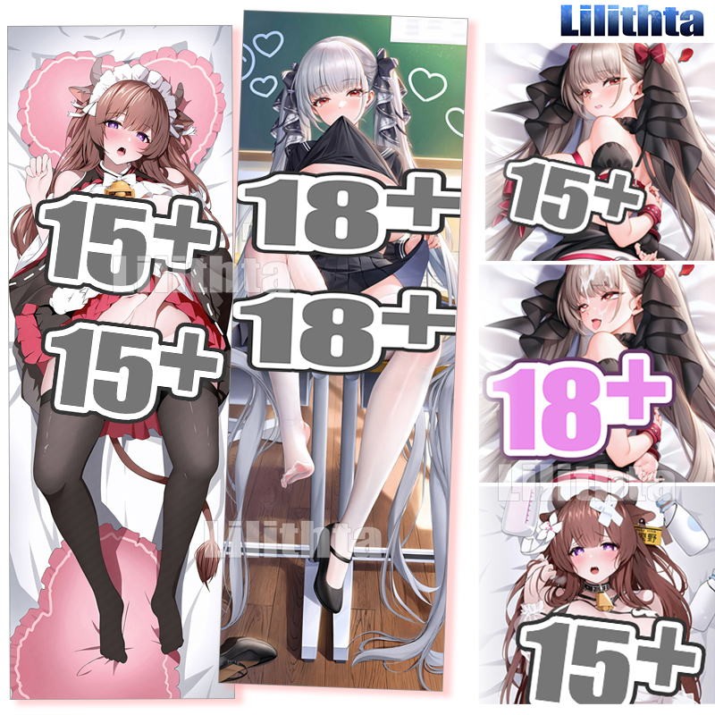 Dakimakura ปลอกหมอน Azur Lane Kashino และ Formidable Azure Lane เกมอะนิเมะ Body-pillow ฝาครอบการ์ตูน