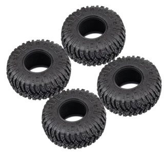 4PCS 1.3 "ล้อยาง 70*27 มม.โคลน Terrain Tyre ชุดสําหรับ 1/18 TRX4M 1/24 SCX24 RC Crawler รถ