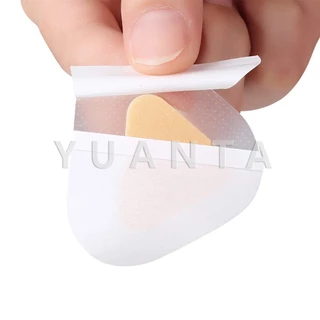 Yuanta 10Pcs/pack สติกเกอร์เจล ป้องกันอาการการกัดของรองเท้า สําหรับติดเท้า นุ่มสบาย ไม่ทำร้ายผิว heel stickers
