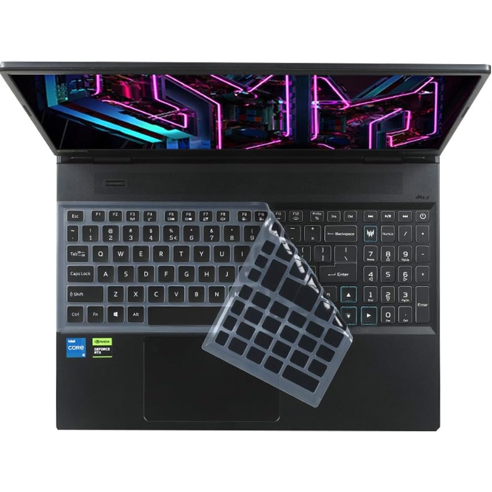 สําหรับ Acer Predator Helios Neo 16 2024 - i7 14700HX PH16-72 / Neo16 PHN16-72 16 นิ้วซิลิโคนแล็ปท็อปแป้นพิมพ์ผิว Protector