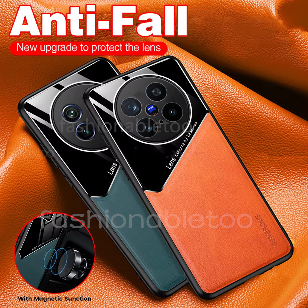 ปลอกสําหรับ Vivo X100 X200 pro mini X200pro mini X200promini X 200 VivoX200 pro VivoX200pro Retro Matte หนังเคสโทรศัพท์ผู้ถือเลนส์ป้องกันกันกระแทกปกหลัง