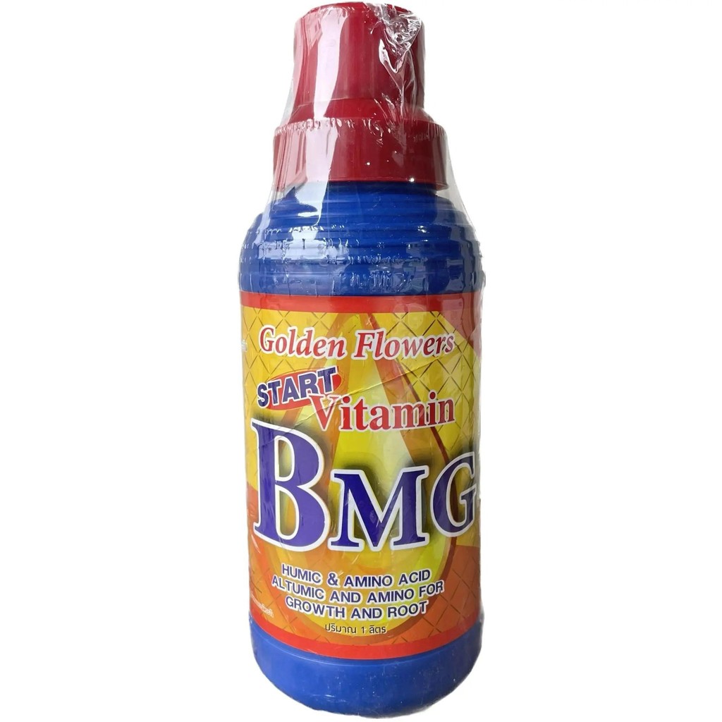 ยาเร่งราก BMG Vitamin (1 ลิตร)  โกลด์เด้น ฟลาวเวอร์  เร่งรากเเตกรากพืชได้ดี #เร่งราก #ฮอร์โมนเร่งราก