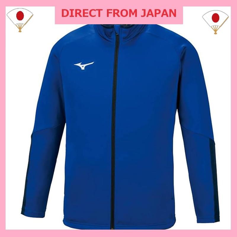 [Mizuno] Training Wear TEAM Line Soft Knit Jacket 32MC1160 Surf Blue × Navy M
[Mizuno] Training Wear