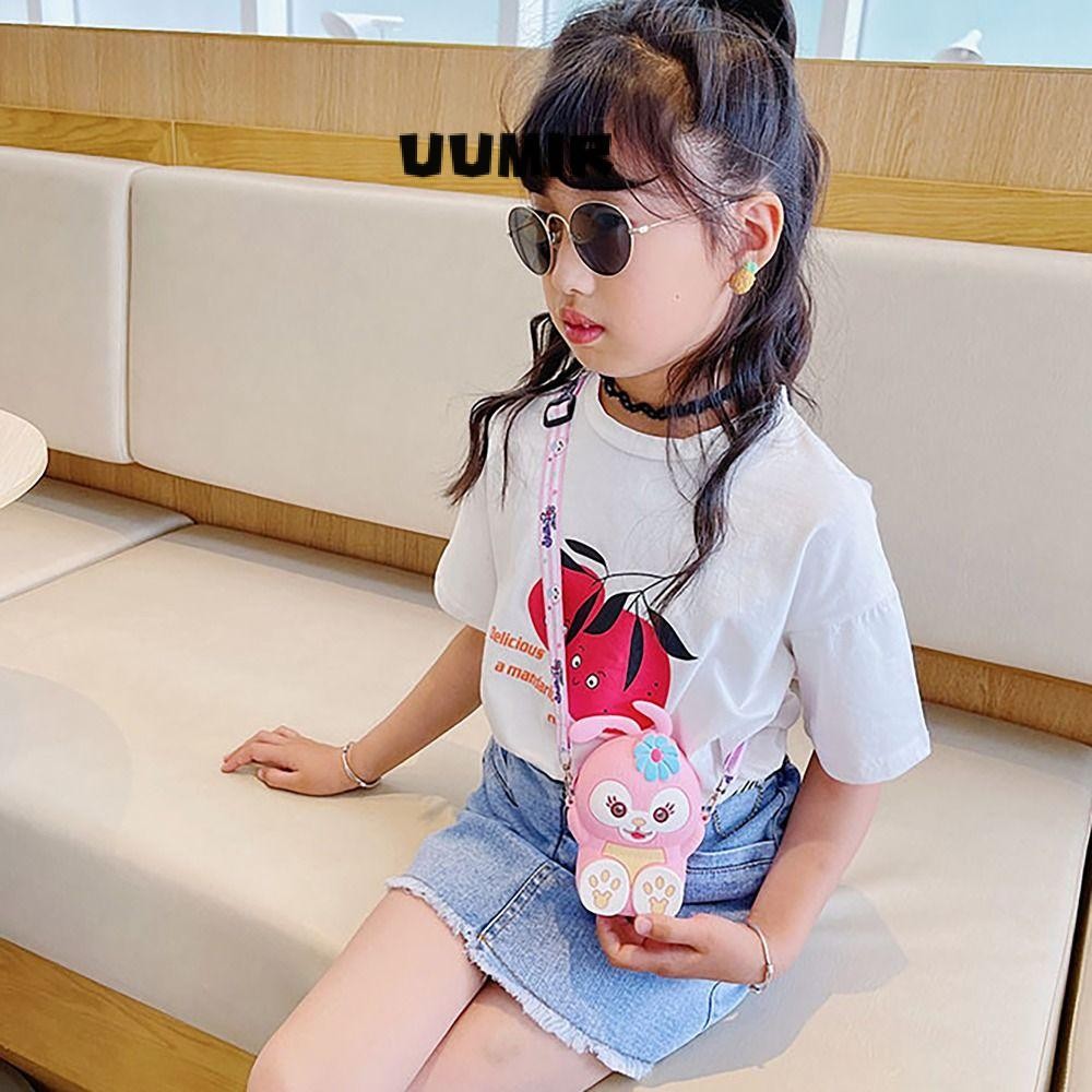 Uumir กระเป๋าซิลิโคน, Stellalou Linabell Princess Crossbody Bag, Mini อะนิเมะการ์ตูนตัวเลข Handle กระเป๋าสะพายสําหรับเด็กผู้หญิง