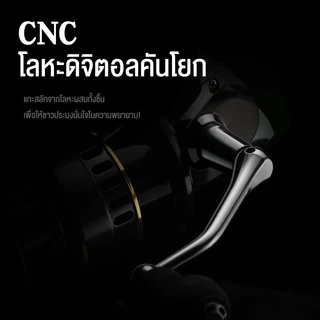 รอกตกปลา รอกสปินนิ่ง รอกเบ็ดตกปลา รอกเบอร์ 500-2000 รอกสปินถูกๆ ลอกตกปลา รอกหมาป่าแท้ อุปกรณ์ตกปลา รอกเบส รอดสปินนิ่ง