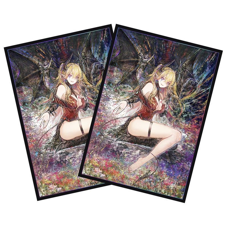 JW8Q Yu-Gi-Oh Card Holder แกะสลัก Magic Card Set Red Tears Demon Card Holder Day of Tears Protective