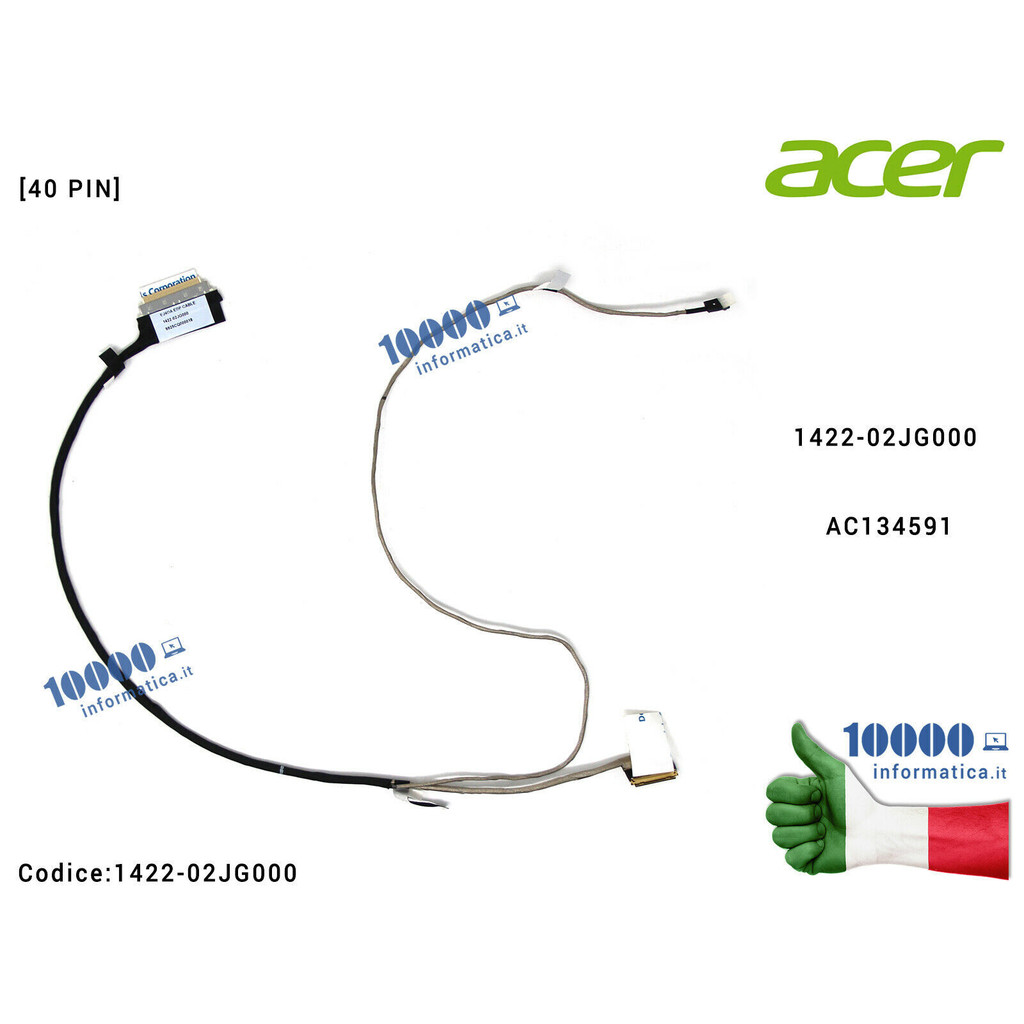 เหมาะสําหรับ Acer Aspire ES1-433G ES1-433 สายหน้าจอ 1422-02JG000