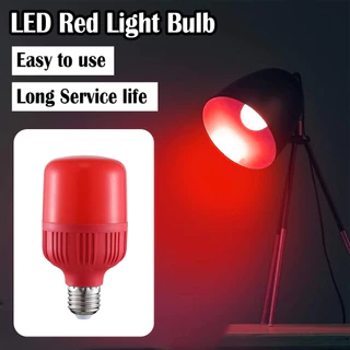 E27 หลอดไฟ Led โคมไฟสีแดงหลอดไฟ 220V ประหยัดพลังงานตกแต่งเทศกาลปาร์ตี้สกรูสูง 20 W 20 W/15 W/10 W/5 W เปลือกพลาสติก