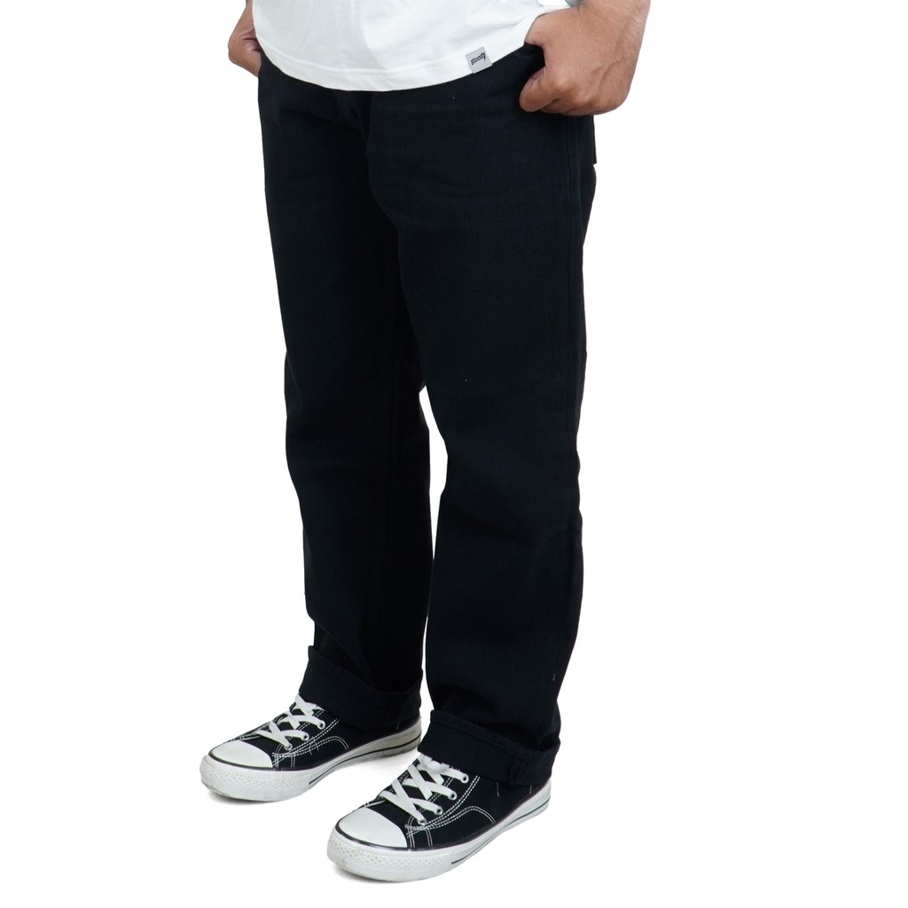 กางเกง Bloods Series Neu 03 กางเกงยีนส์สีดํา